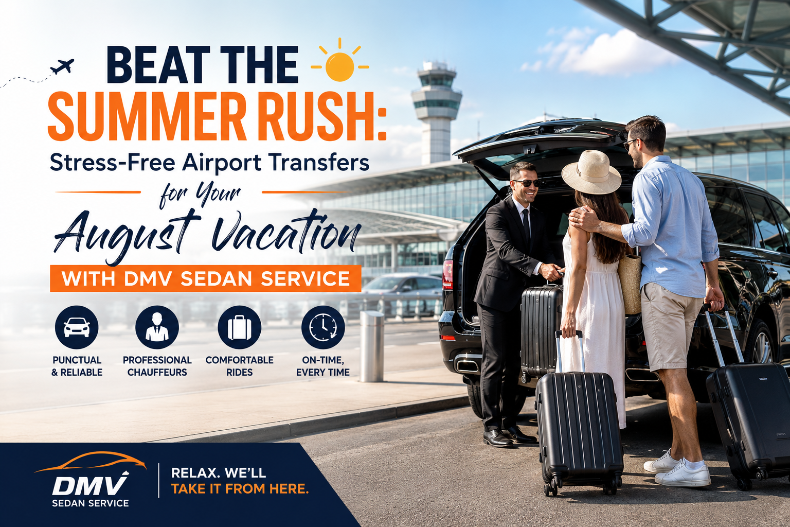 August vacation airport transfers